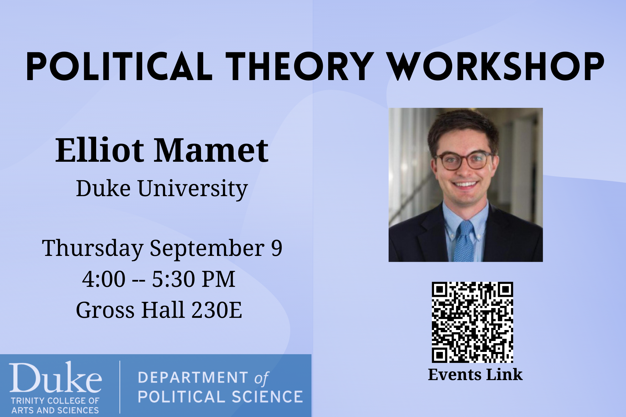 Political Theory Workshop flyer
